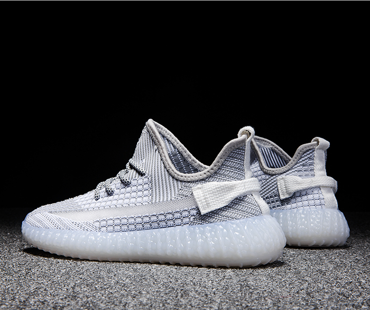 椰子鞋男350满天星男鞋夏季新款网面透气运动休闲跑步鞋橙色38