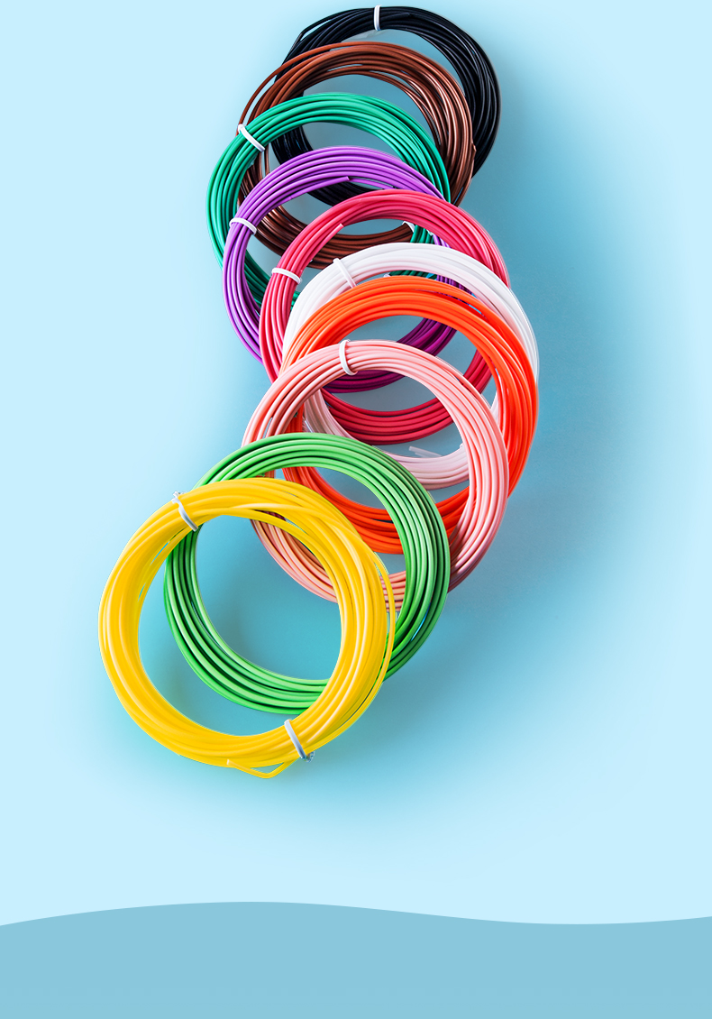 津浆 智能取色笔3d打印笔低温无线儿童3d笔立体绘画笔玩具男女三d笔