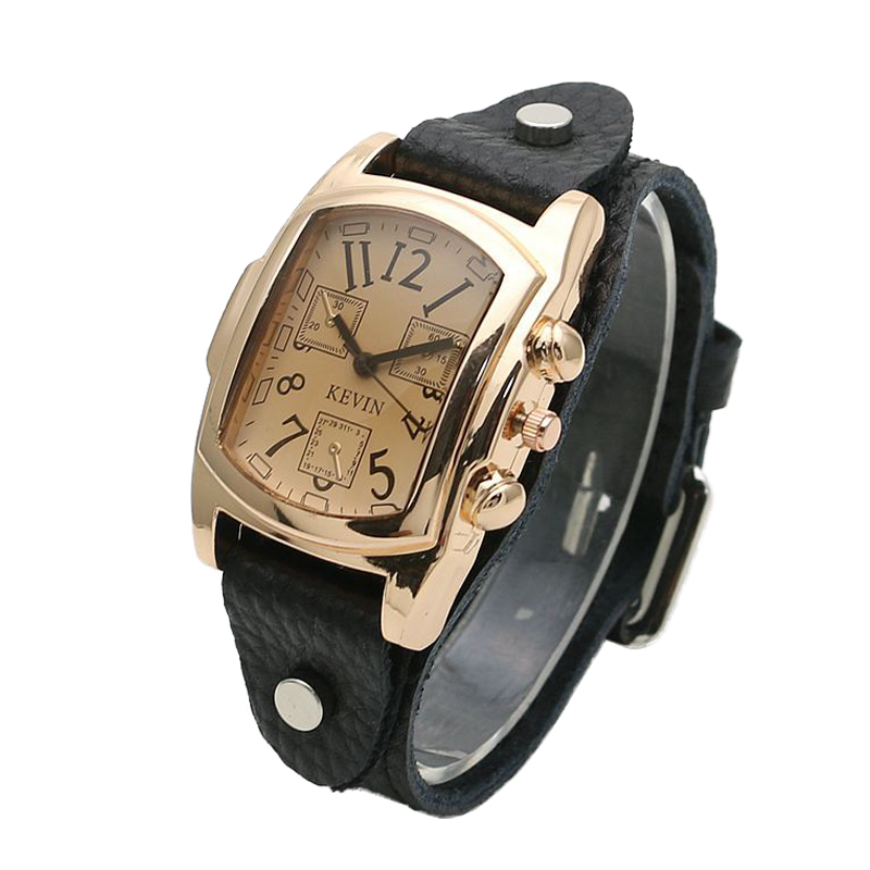 2022新款kevin手表女霸气方形欧美复古带学生夏季款男士全自动机械表