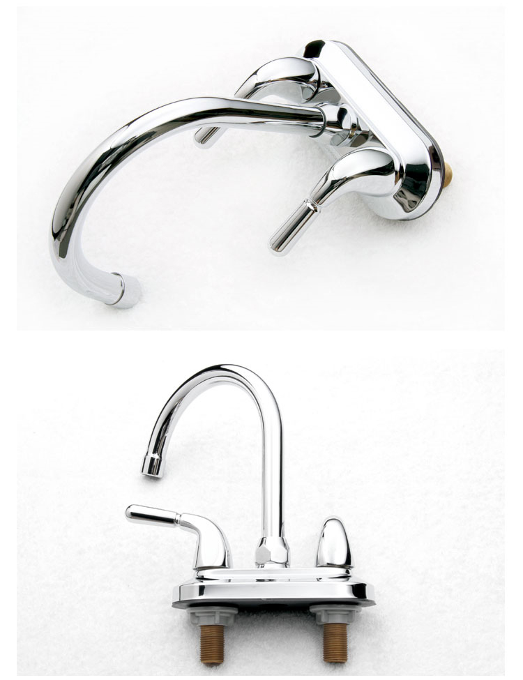 九牧jomoo双把双孔面盆水龙头抽拉可旋转冷热水龙头全铜洗脸盆洗手池