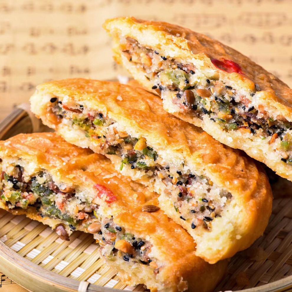 东坡灶物老月饼姜姜好老月饼手工山东诸城特产五仁馅儿时味道中秋