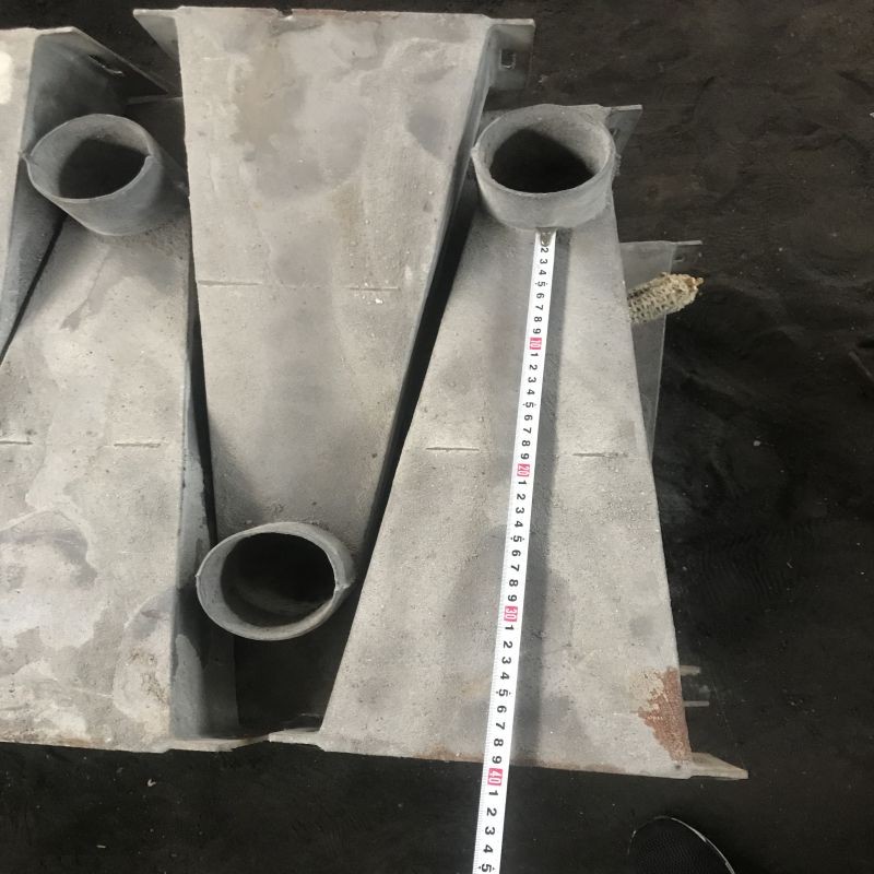 铸铁87型侧排雨水斗侧入式落水斗女儿墙雨水口方圆口同层侧地漏 30