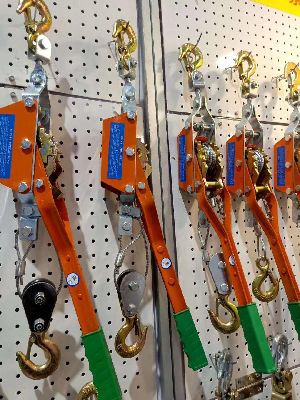 双勾紧线器钢丝绳拉紧器2t多功能日式紧线钳电力电工卡线1t紧线器