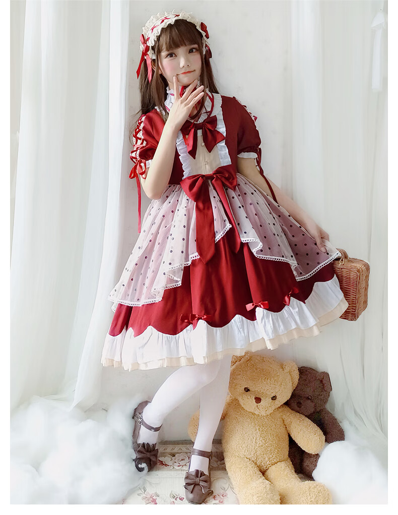 exemaba儿童洛丽塔洋装正版洛丽lolita萝莉童装萝莉塔套装现货lolita