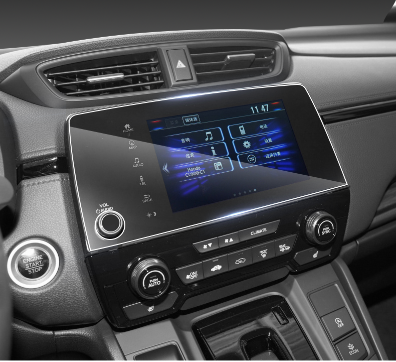 20/21款本田crv导航钢化膜中控仪表排挡贴膜显示大屏幕内饰保护膜改装