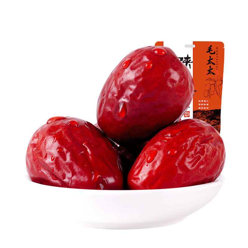 陕西狗头枣毛太太2021年新枣陕北特产延安特大红枣清涧新鲜免洗食特级