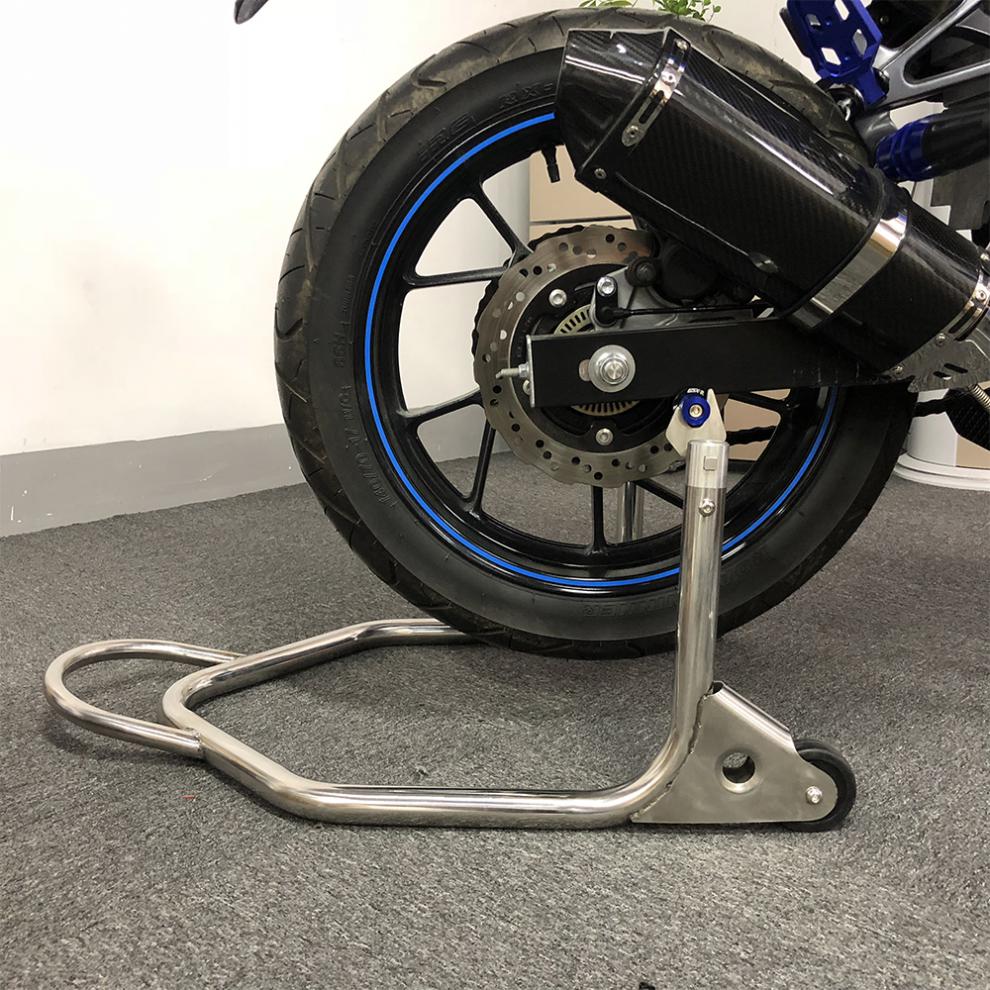 gsx250r起车架摩托车gsx250r不锈钢大撑子前后通用gw250停车架驻改装