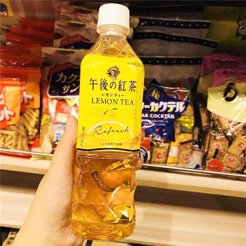 麒麟午后红茶 500ml*2瓶/4瓶 日本进口kirin麒麟午后红茶柠檬味红茶饮