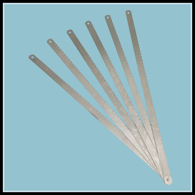 高碳钢锯条手工钢锯条手用钢锯片条金属木工切割强力锯条锯条1根升级