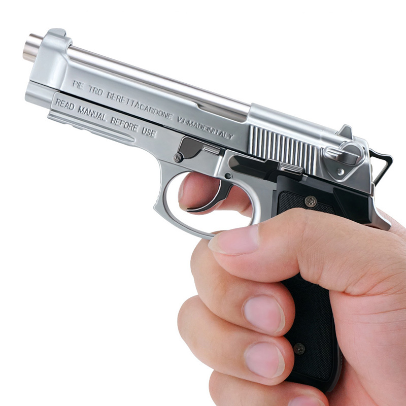 模型枪模 92式发射仿真1205伯莱塔m92a1全金属模玩具训练合金枪可抛壳