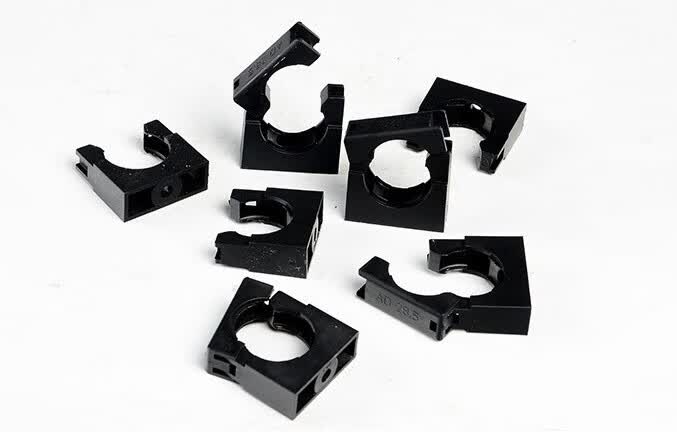 pe塑料波纹管固定支架固定管架管卡管夹卡座软管固定夹子ad545不带盖