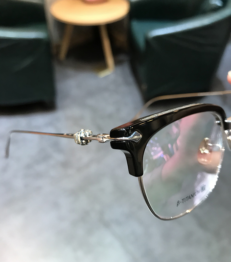 名逸纯银眼镜框男女复古大脸大框加宽可配眼镜架防蓝光防蓝光装饰护目