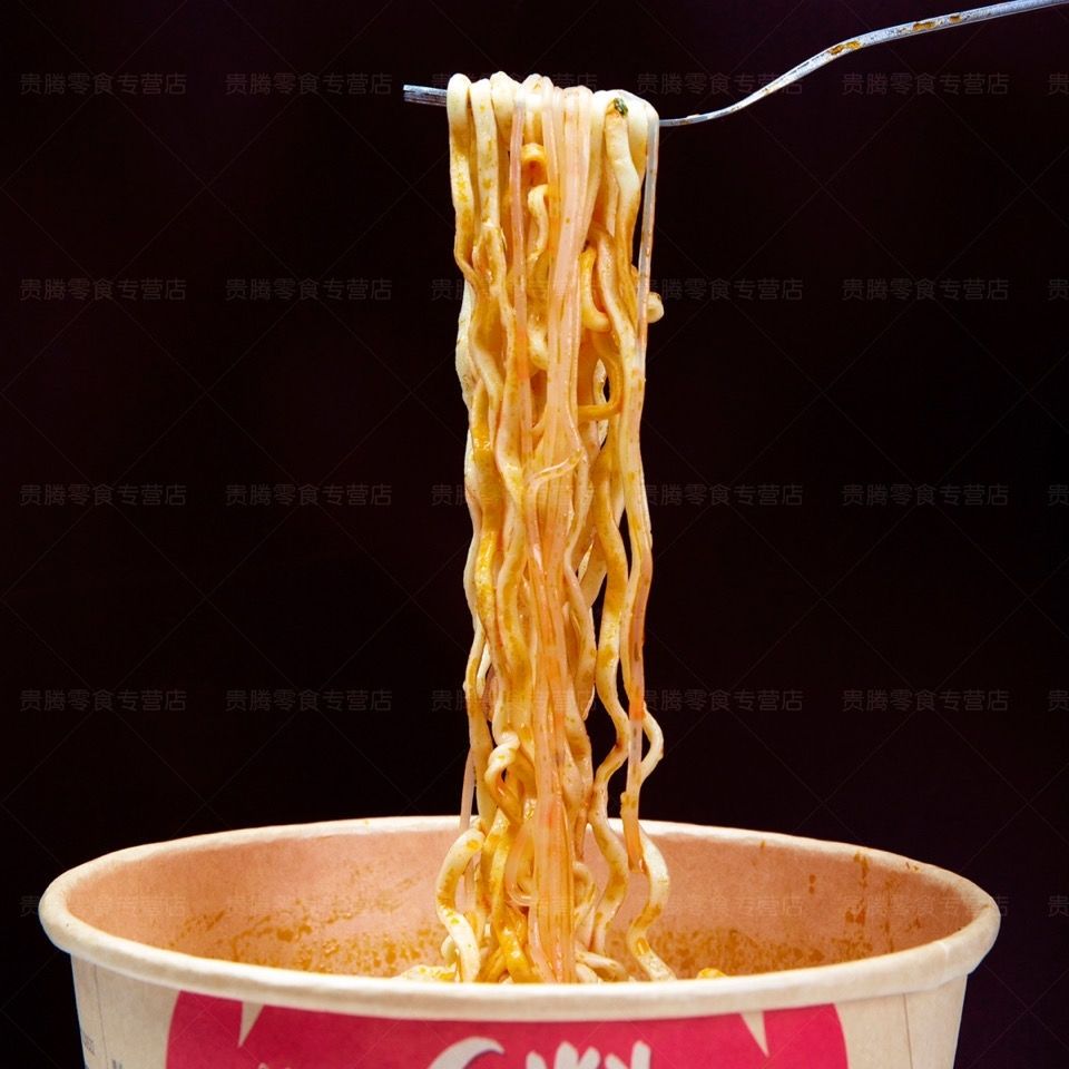 火冒三藏麻辣酸辣粉桶装酸辣面粉加面大规格整箱便宜 6桶【图片 价格