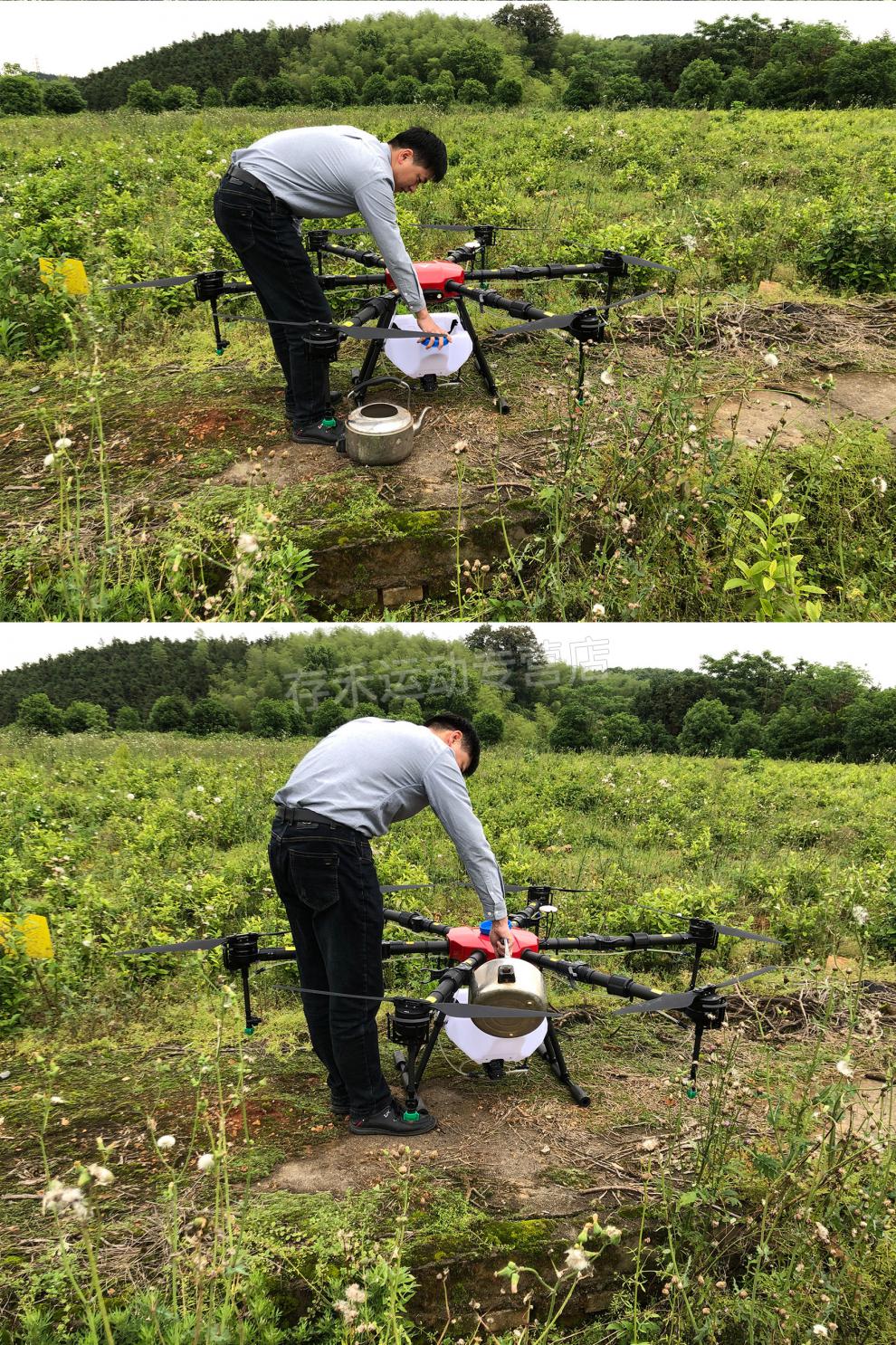 农用无人打药机农田喷药无人机打农药农用中型载重植保喷洒农药果园