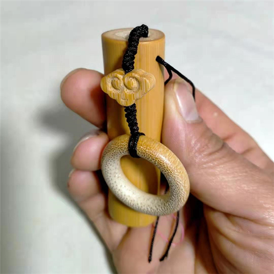 6965旗舰优选实心竹手把件玉竹原材料圆毛料手串把玩件文玩异形竹