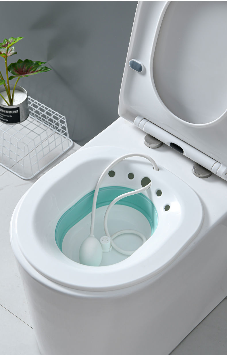 浅岛股盆坐浴盆女私处孕妇洗屁股男痔熏洗屁屁折叠