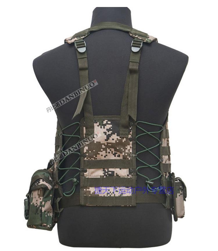 06战术背心迷彩战术马甲战斗装具06携行具 g部七件套 均码【图片 价格