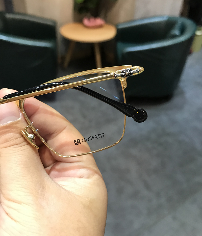 名逸眼镜框纯钛超轻眼镜架男女大框大脸加宽平光潮防蓝光装饰护目设计