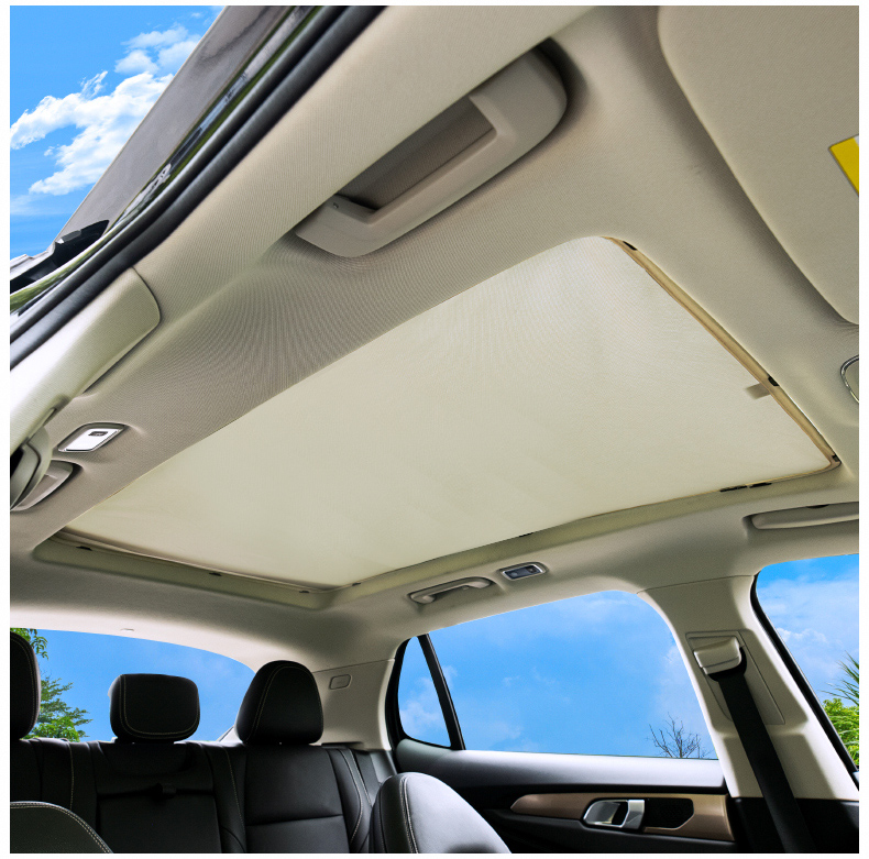 景遮阳帘防晒隔热网aiony车顶天窗遮光板纱窗挡 22款埃安y景天幕版