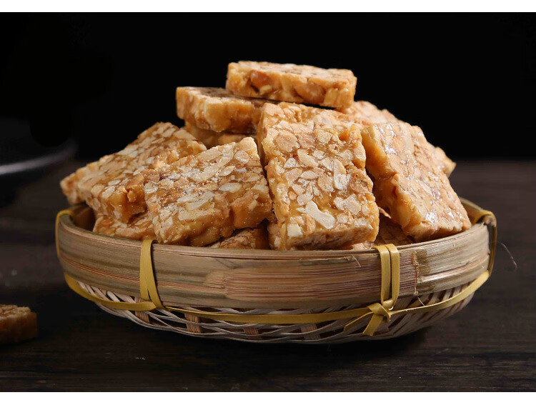 安徽特产手工花生酥糖250g8袋黑芝麻酥传统糕点怀旧美食年货零食经典