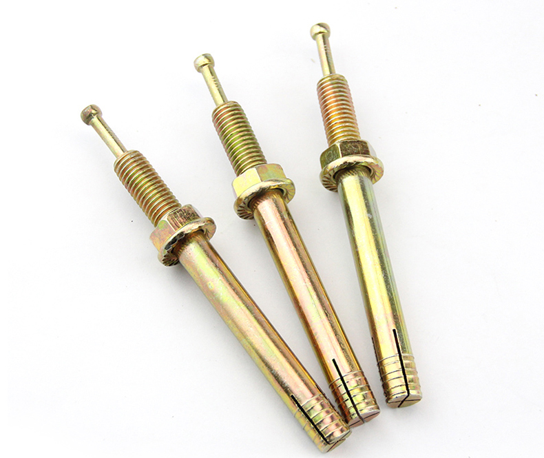 m6m8m24击芯膨胀螺丝一钉得敲击式膨胀螺栓举升机膨胀锤击壁虎810010