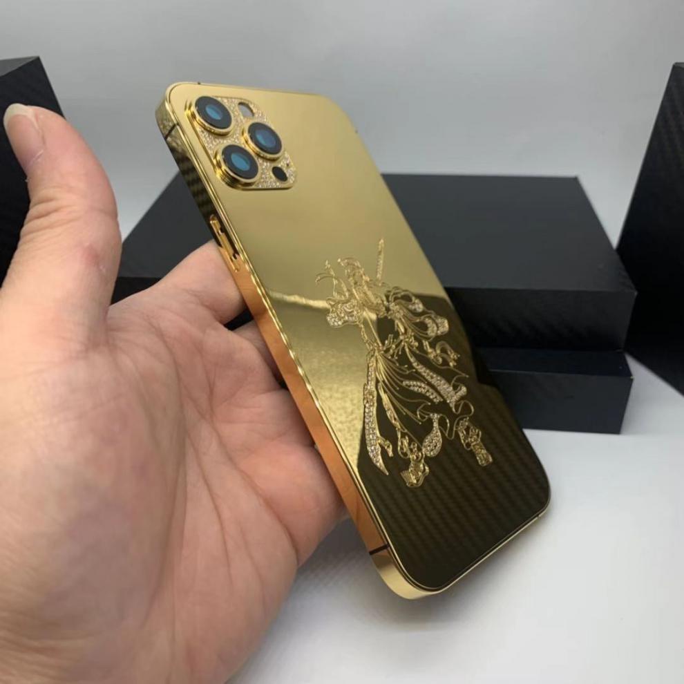 适用于苹果12promax黄金手机壳11限量版iphonexs私人定制后盖12promax