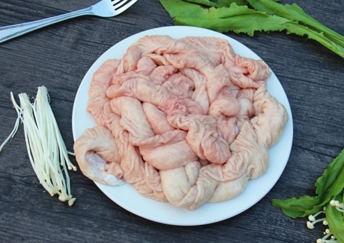 黑猪新鲜猪大肠现杀黑土猪大肠大肠头黑猪肠肥肠生猪肠黑肠子批发林诺