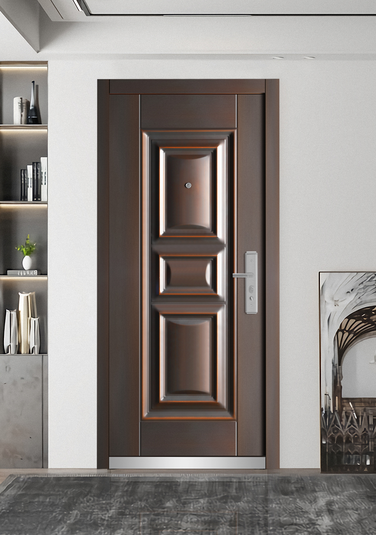 防盗门家用入户门安全门房间室内门单门进户工程门2050860外包边外左