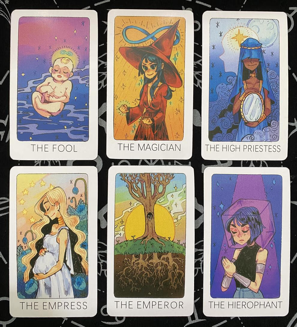 britts third eye tarot灵眼塔罗英文卡牌铁盒口袋装烫金边 灵眼塔罗