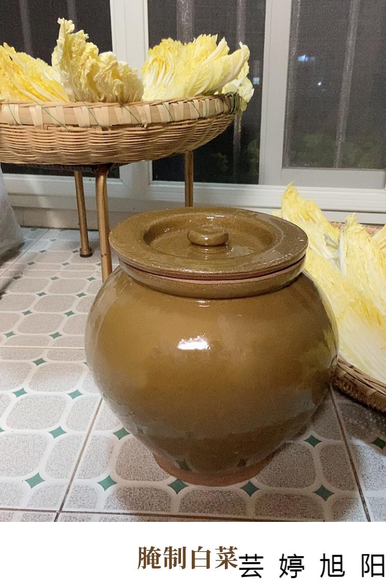 猪油罐猪油罐家用装猪油罐子带盖陶瓷老式厨房家用放猪油罐油盐坛子