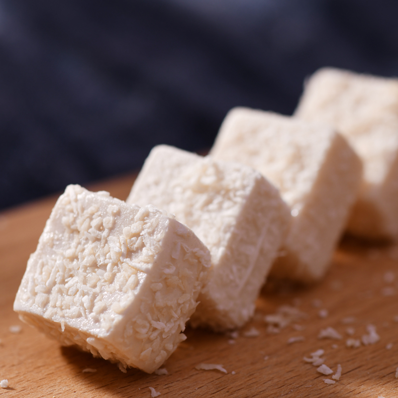 古磨坊 爆浆椰子软糖传统手工正宗海南浓香椰子果汁糖果