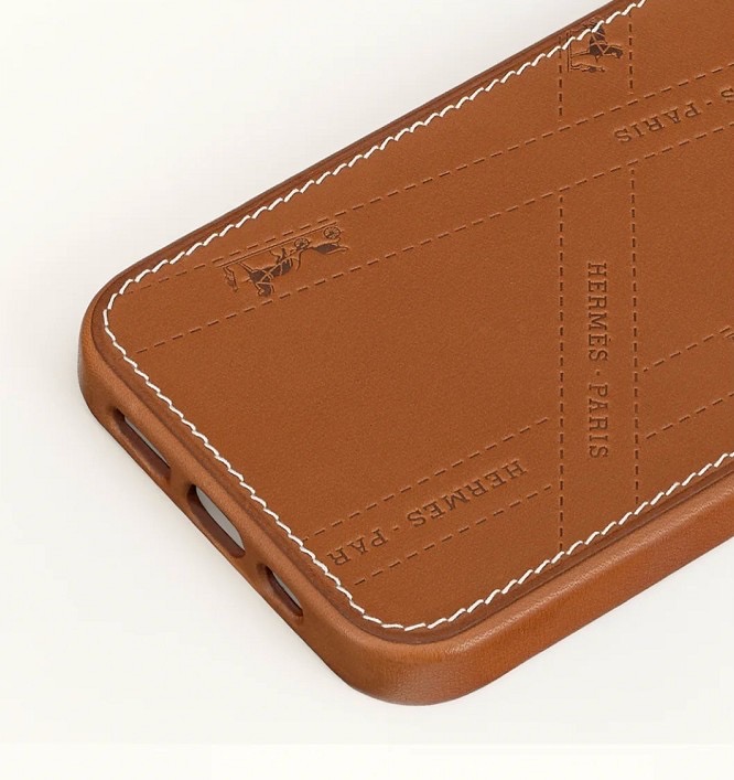 苹果iphone12promax 爱马仕手机壳皮革hermes magsafe保护套真皮开