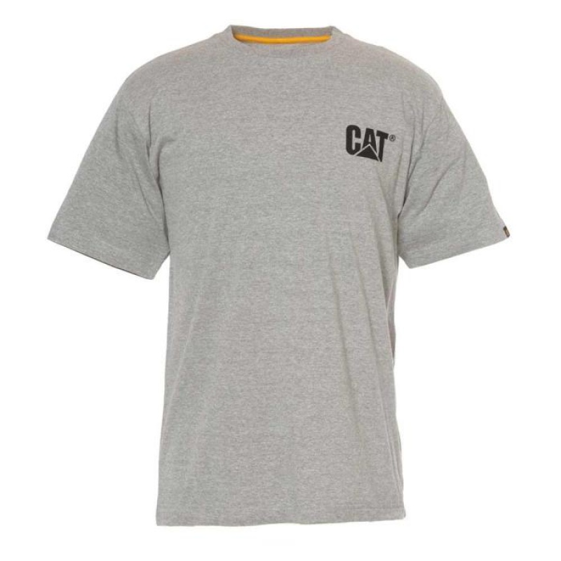 cat卡特t恤男士黄色短袖夏季凉爽透气舒适休闲轻质圆领百搭w05324