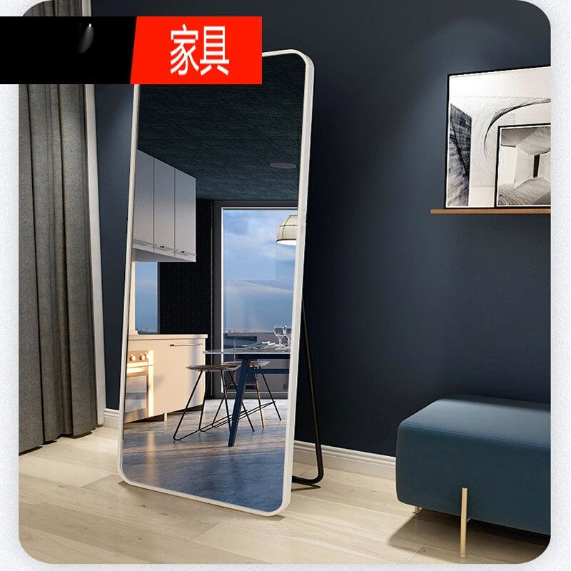 军容镜厂定定做舞蹈落地镜柜美容镜容钢化玻璃圆镜子用防雾银军容镜厂