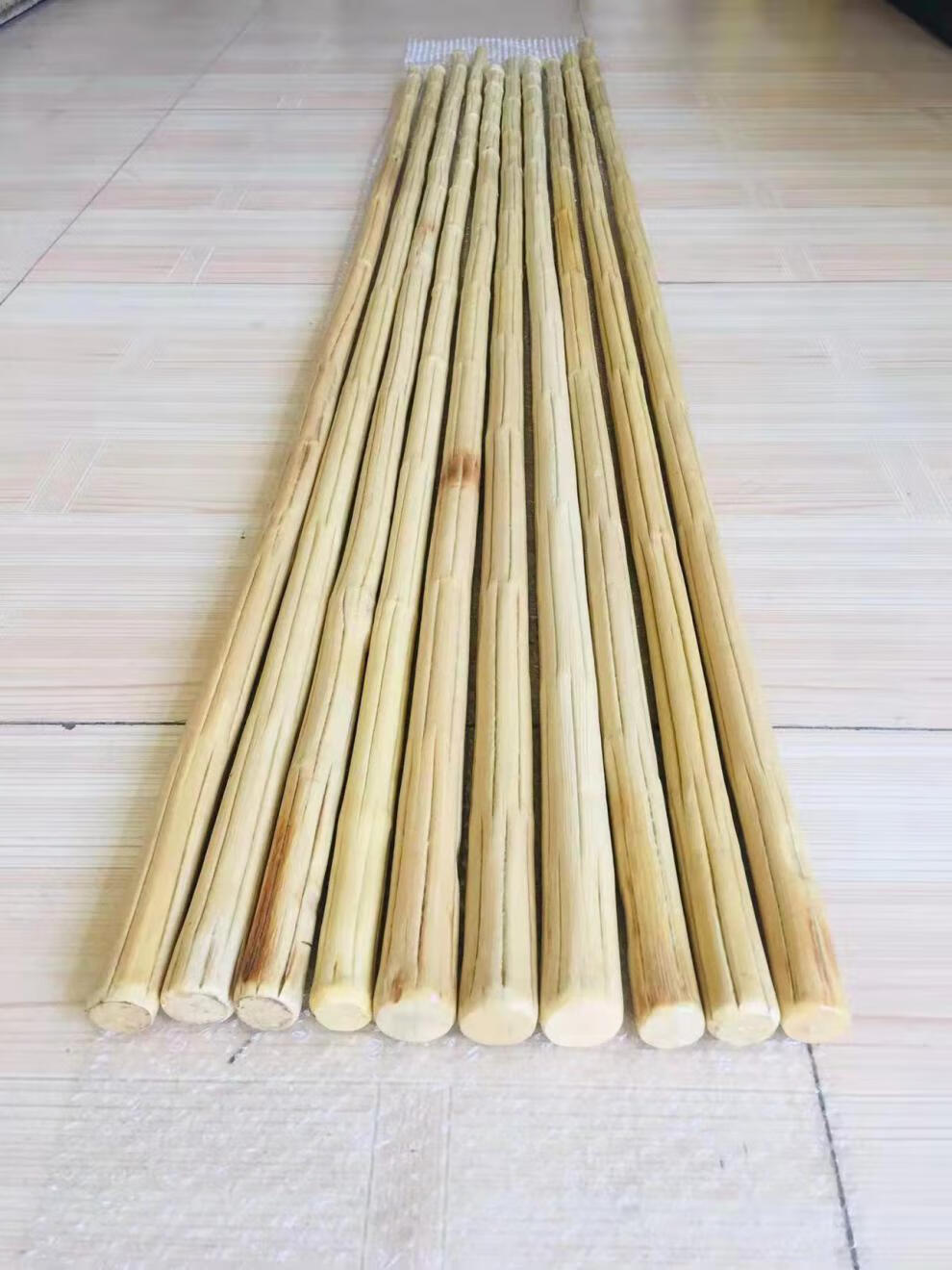 降龙木原木棍五台山降龙木六道木九道武术棍鞭杆十三把登山杖原木干料