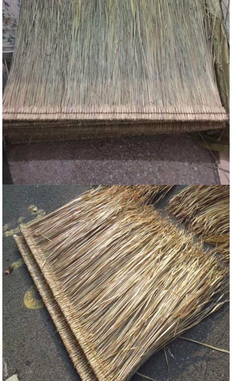 茅草稻草天然茅草屋顶装饰仿茅草屋檐瓦木屋人造茅草棚真草 天然真草1