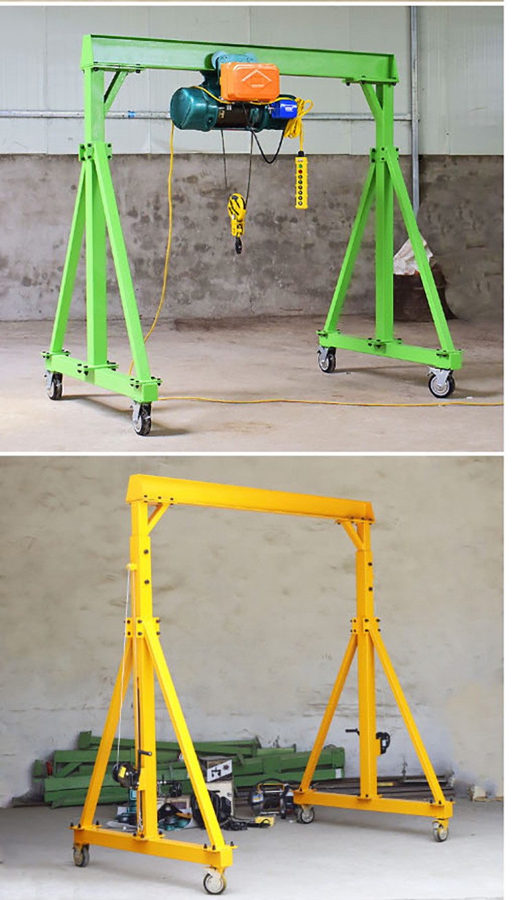 龙门吊龙门吊架移动15吨小型工字钢吊架龙门架起重提升机家用1吨高2米