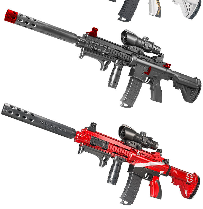 迪士尼品牌官方旗舰新款儿童玩具枪m416突击枪电动连发吃鸡模型全套