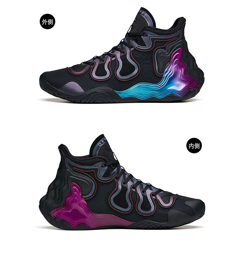 安踏星标系列星岳篮球鞋男夏季新款实战高帮运动鞋112121818官方旗舰2