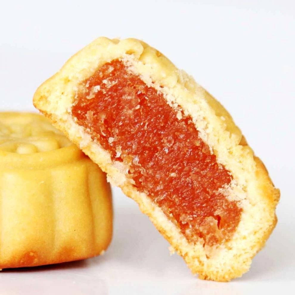 买一加一水果月饼哈密瓜水蜜桃广式小月饼散装多口味490个凤梨口味买2