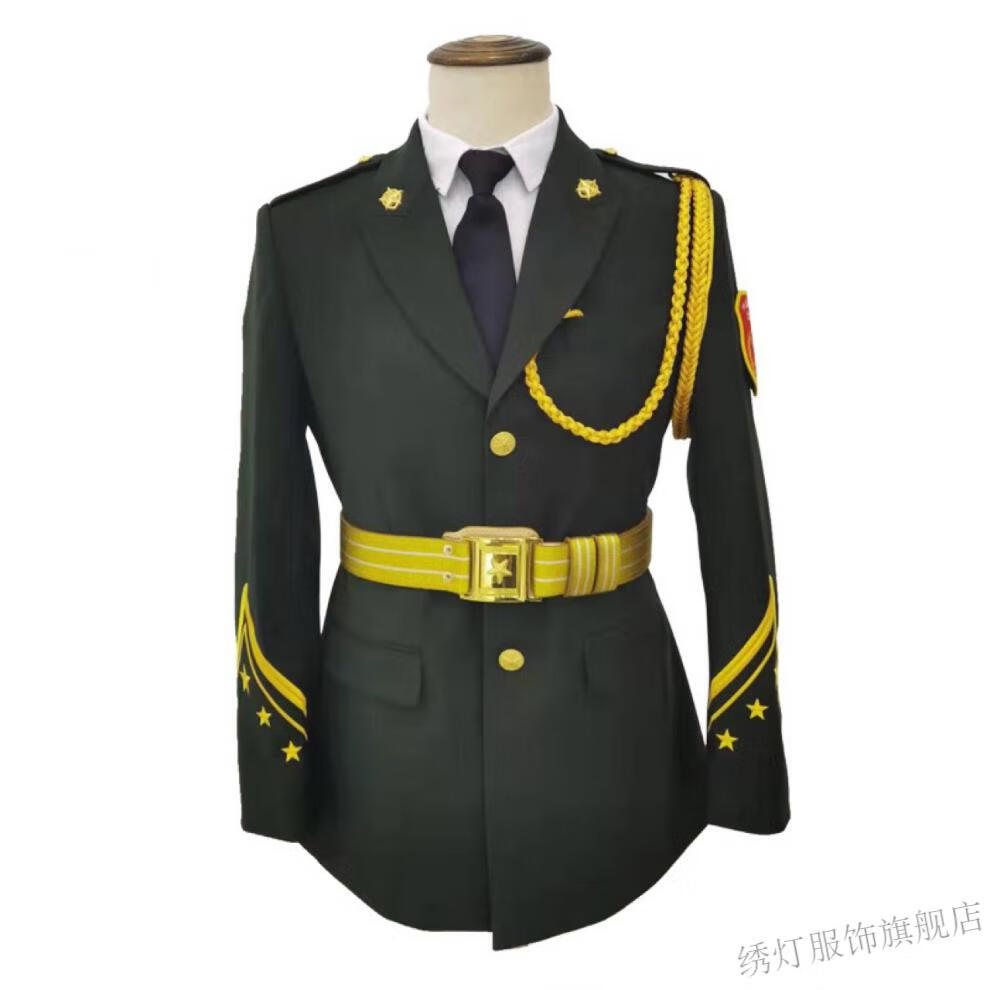 国旗护卫队礼服中学生升旗手服装升旗仪式护旗手广东仪仗队班乐队合唱