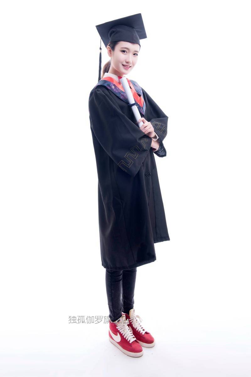 学士服硕士服毕业服本科学位服工科博士服文科医科毕业照服装大学生