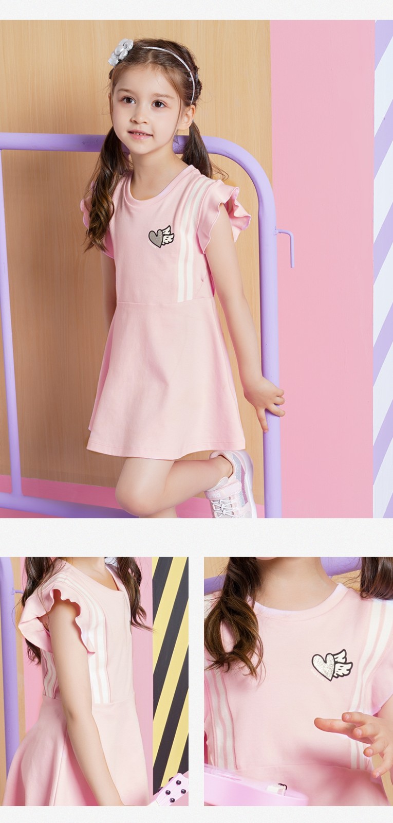 安踏官方旗舰店商品编号:10031112401503商品名称:安踏儿童装小童女童