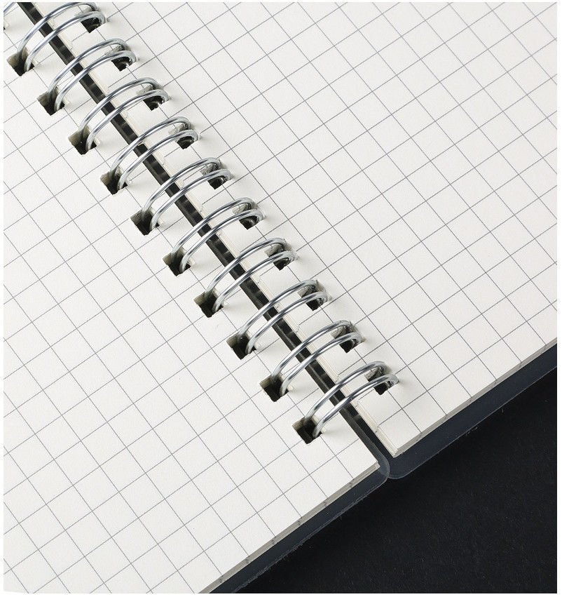 精选品质迪士尼贴纸线圈网格本简约高中大学生课堂笔记考研方格子本