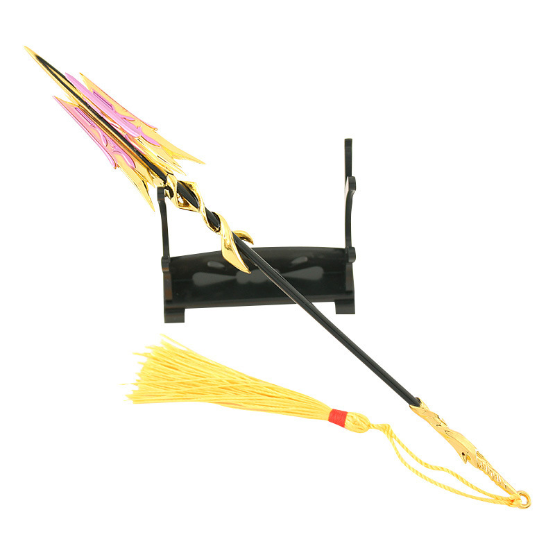 荣耀周边 赵云百木心枪 韩信傲雪梅 模型金属工艺品摆件22cm 22cm韩信