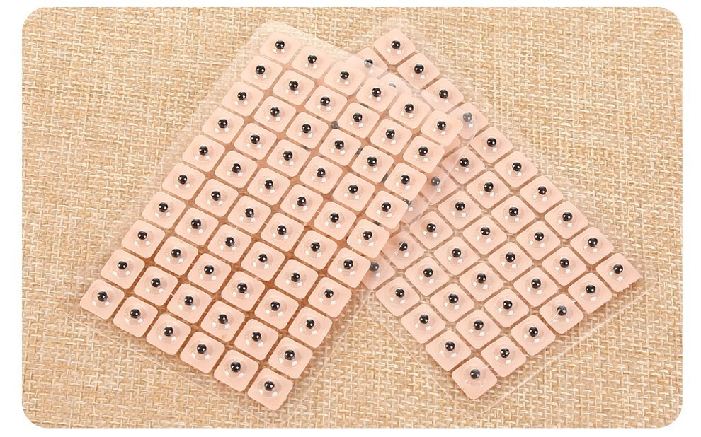 伊冉香约 耳穴贴耳豆贴王不留行耳贴按摩贴耳位 按压耳部 行籽贴 一盒