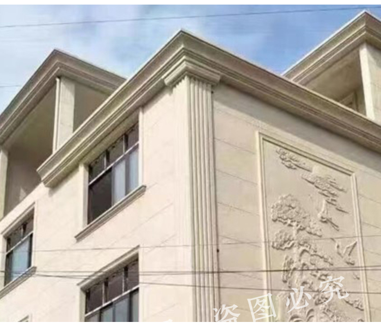 eps线条湖南建筑别墅eps线条外墙腰线装饰梁托泡沫檐线窗套构件欧式