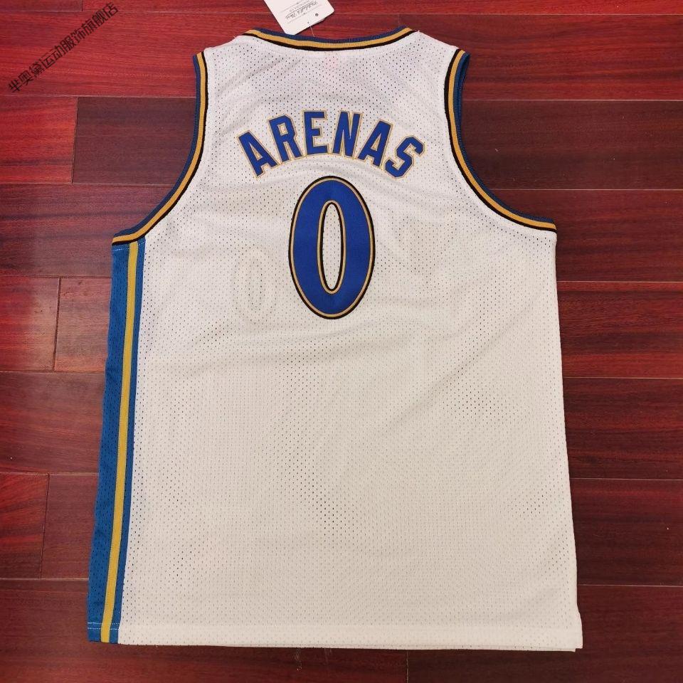 腾讯·体育nba奇才队0号大将军阿里纳斯复古刺绣网眼球衣潮流背心芈