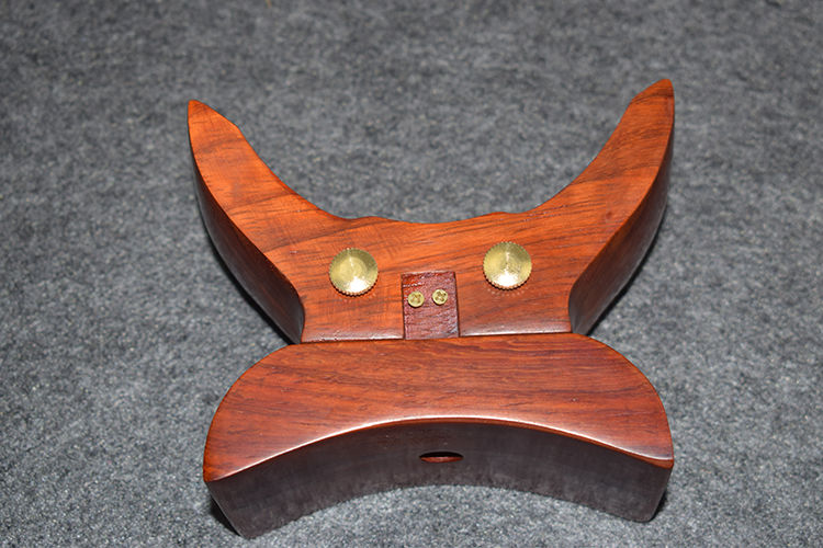 豫剧板胡托花梨木板胡托秦腔大包座底托包托板胡底座板胡配件木大包托