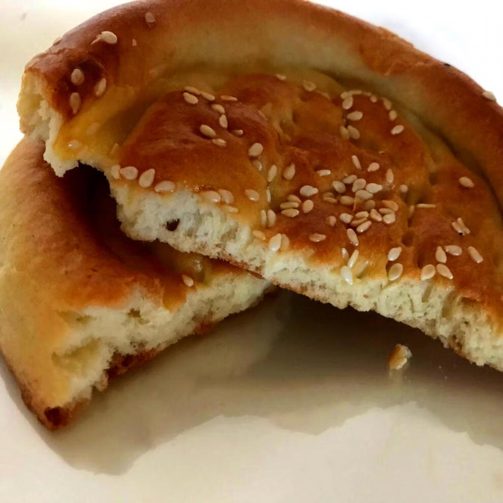 新疆特产正宗芝麻小油馕10个清真手工美食小吃烧饼干粮烤馕饼囊碳烤小